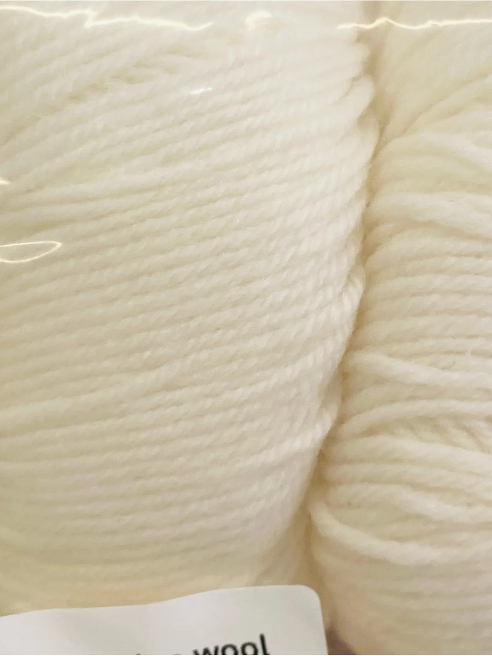 6 NWT ~300g total Mengchu 100% Merino Wool Yarn Color Half and Half Cream